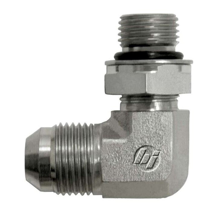 Brennan-7650-06-14-NWO-FG MJ-MMAORB ISO 6149 90 ELBOW FORGED