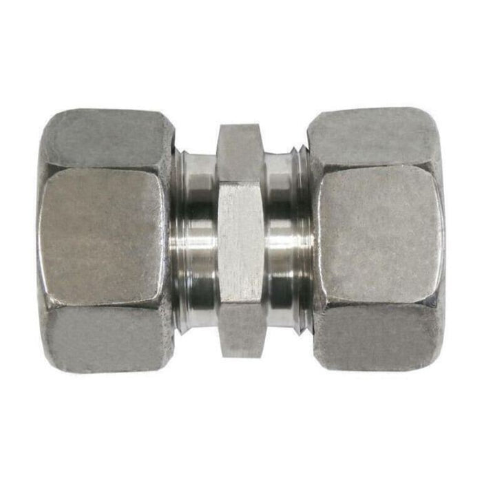 Brennan-D2403-L15-L15 MBT-MBT STRAIGHT EQUAL UNION COMPLETE WITH DIN TUBE NUTS AND SLEEVES