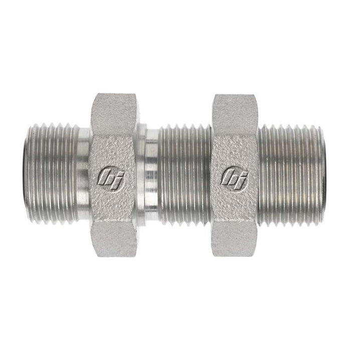Brennan-FS2700-LN-06-06 MFS-MFS BULKHEAD STRAIGHT WITH LOCK NUT