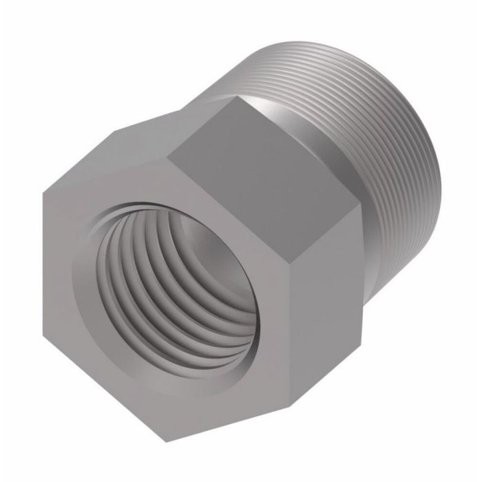 3220X12X8 - Brass Adapter, 3/4-14 Male NPT To 1/2-14 Female NPT, Bushing