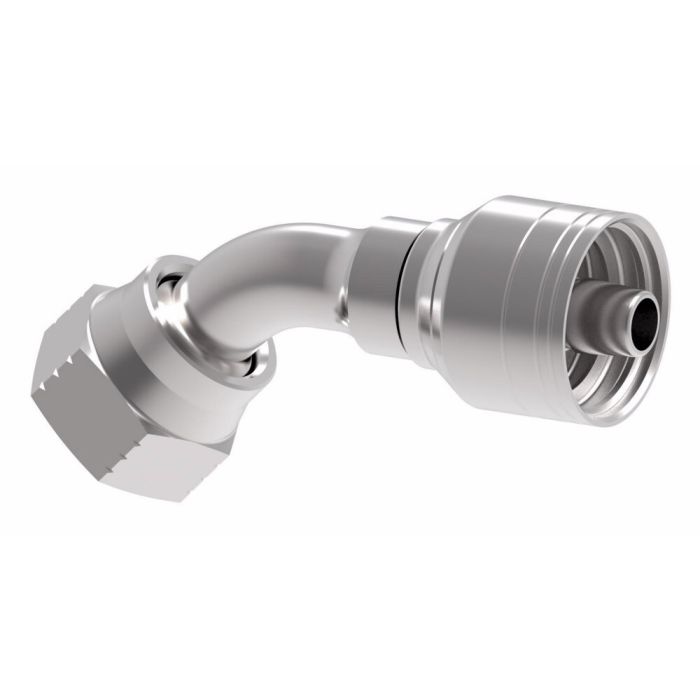 1AA12FJA12 - Female JIC/SAE 37 Swivel 45 elbow