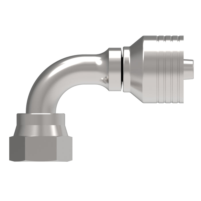 4SA10FRB8 - Female ORS Swivel 90������ Elbow