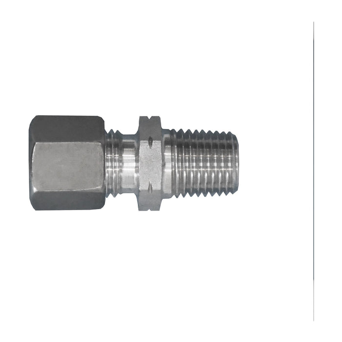 Brennan-D2404-L28-16 MBT-MP STRAIGHT COMPLETE WITH DIN TUBE NUT AND SLEEVE