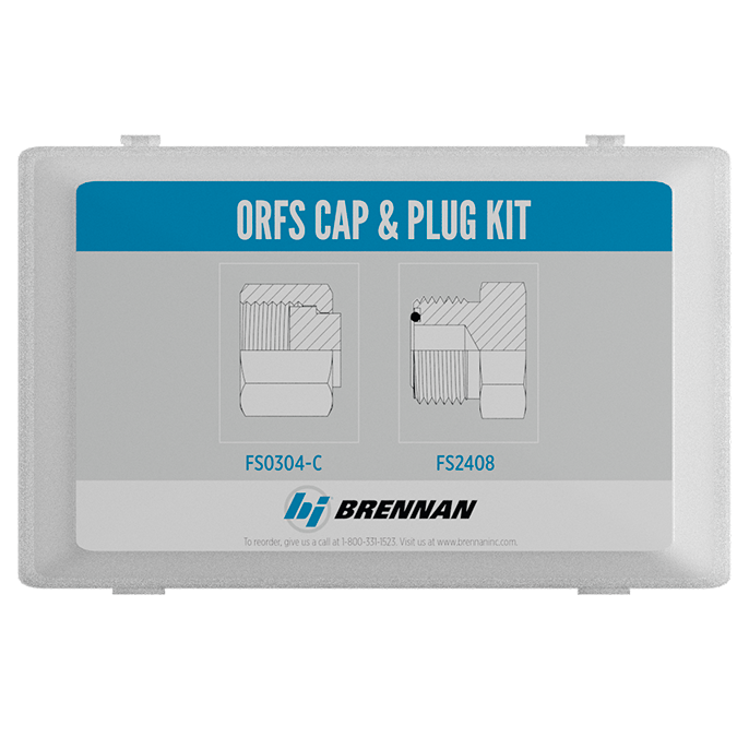 Brennan-KT1004-ORFS ORFS Cap & Plug Kit