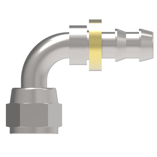 190328-6S - SAE 45 Swivel 90 Elbow Short