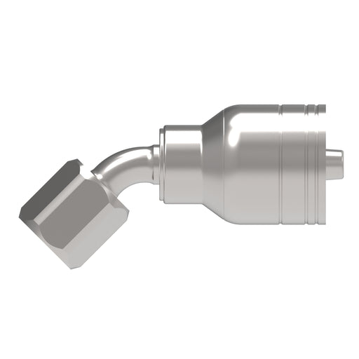 1AA4FJA4 - Female JIC/SAE 37 Swivel 45 elbow