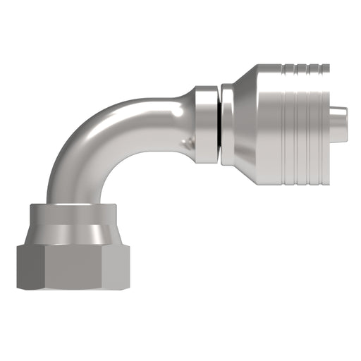 4SA10FRB8 - Female ORS Swivel 90������ Elbow