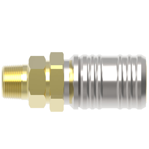 450 - Cplng, 400 SERIES Socket,Brass