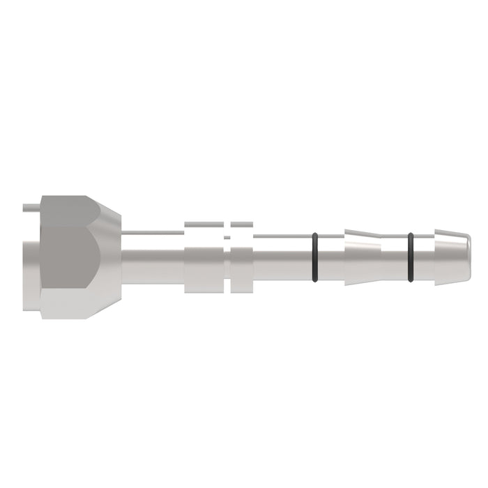 FJ5984-0606S - Straight Female O-Ring Short Pilot