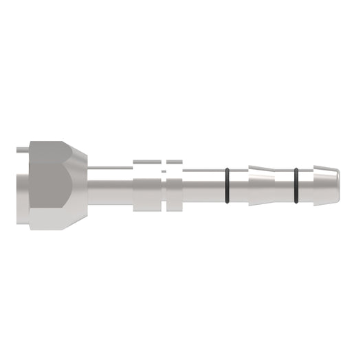 FJ5984-0608S - Straight Female O-Ring Short Pilot