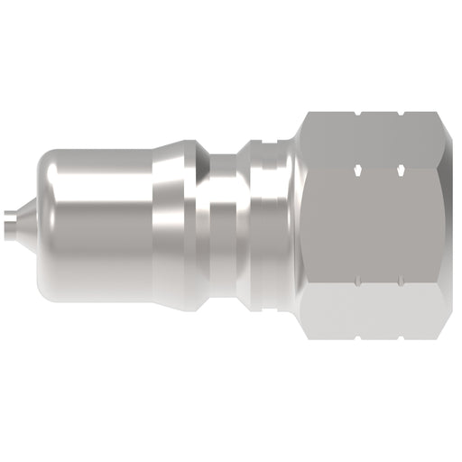 LL8KP36 - NIPPLE S/S ISO7241/1B PLUG S/S -16